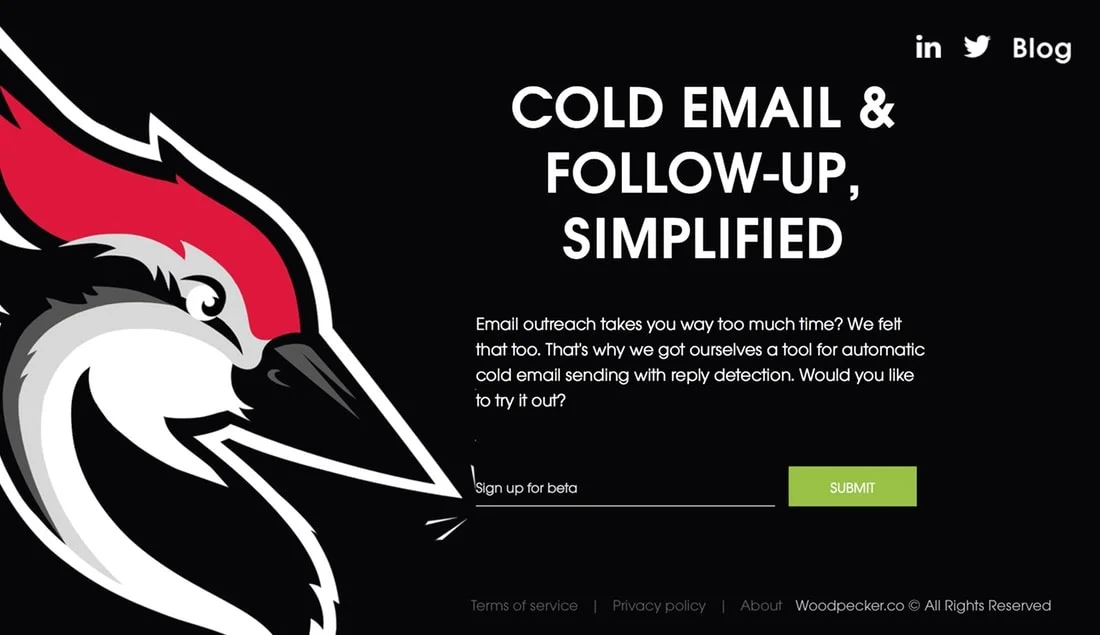 Woodpecker Form - Prefinery screenshot